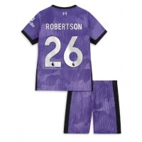 Liverpool Andrew Robertson #26 Tretí Detský futbalový dres 2023-24 Krátky Rukáv (+ trenírky)